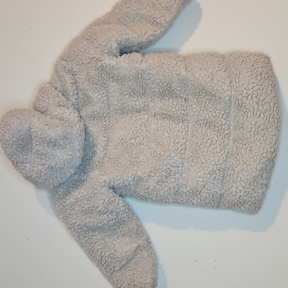 Patagonia Toddler Cream High Pile Fleece Parka 3T - Picture 2 of 8